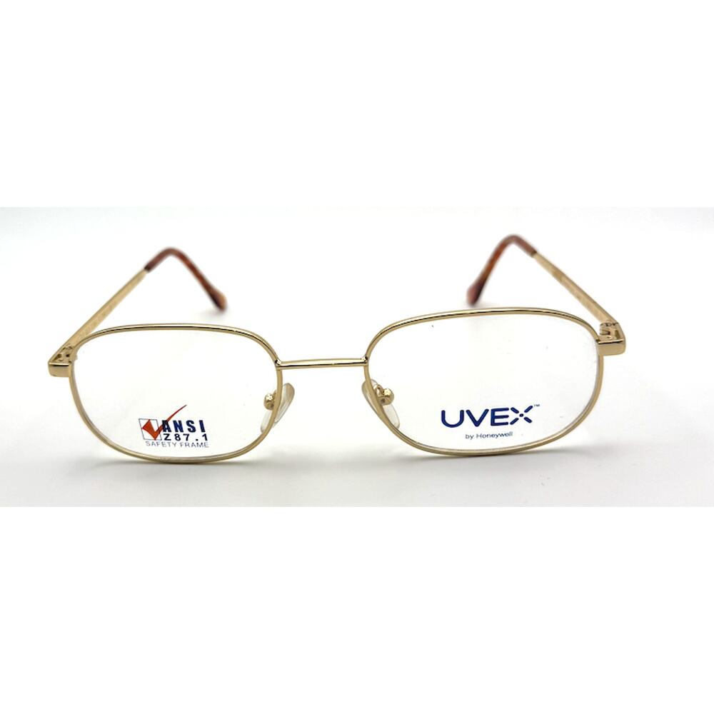 UVEX FC703 GOLD EYEGLASSES SUNGLASSES FRAME 52-20-140